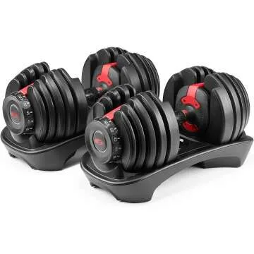 Bowflex 552 Dumbbells - Adjustable Weights for Fitness
