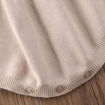 Stylish Newborn Knit Sweater Romper for Boys and Girls