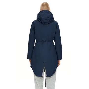 Orolay Women's Thicken Fleece Lined Parka Winter Coat with Pockets