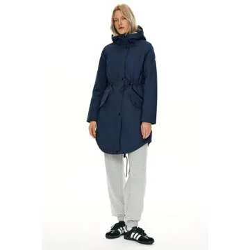 Orolay Women's Fleece Lined Winter Parka Hooded Jacket