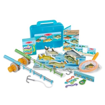 Melissa & Doug Fishing Play Set - 21 Pieces for Kids