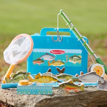 Melissa & Doug Fishing Play Set - 21 Pieces for Kids