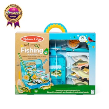 Melissa & Doug Fishing Play Set - 21 Pieces for Kids