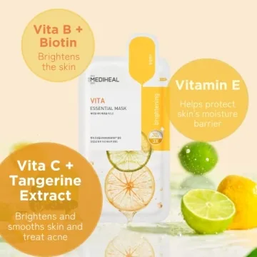 Mediheal Korean Sheet Mask - Vitamin C Brightening