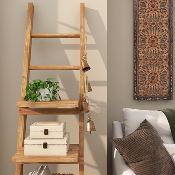 Deco 79 Metal Cow Bell Decorative Hanging Rope Gold