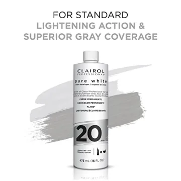 Clairol Professional Pure White Developer 20 Volume Crème 16 oz