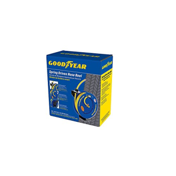 Goodyear Heavy Duty Air Hose Reel 3/8" x 50' for All Uses