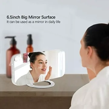 Miowachi Digital Alarm Clock with Dimmable LED Display and USB Ports