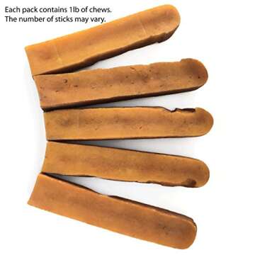 Peppy Pooch Yak Cheese Sticks - Natural Healthy Dog Treats