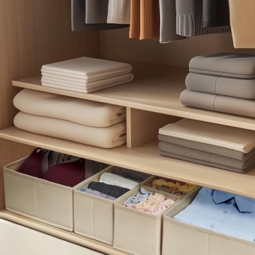 Kootek 16 Pack Drawer Organizer Set for Clothing Storage