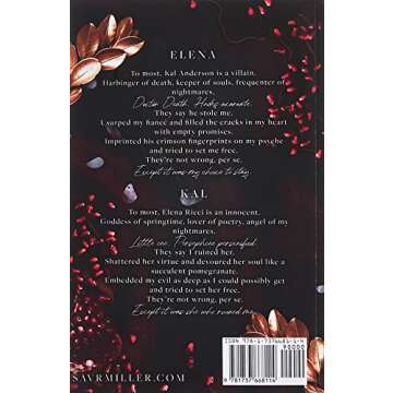 Promises and Pomegranates: A Dark Contemporary Romance (Monsters & Muses)