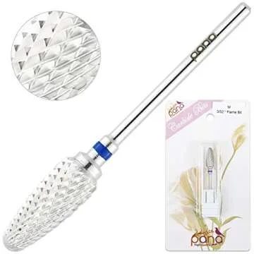 Pana 3/32" Carbide Nail Drill Bit for Dremel Machines