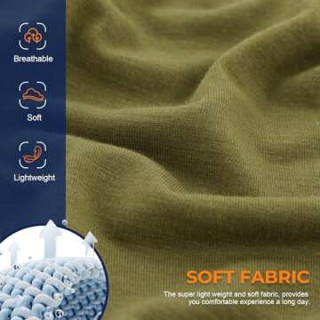 BAMBOO COOL Men's Underwear: Comfy Boxer Briefs with 7 Pack