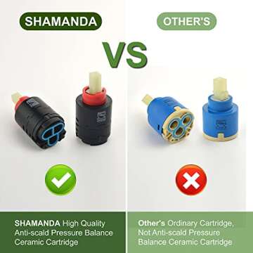 SHAMANDA Waterfall Wall Mounted Bathtub Faucet with Hand Shower, Bathroom Single Handle Tub Faucet Modern Brass Tub Shower Faucet Set(Including Rough-In Valve Body and Trim), Brushed Gold, L901-3