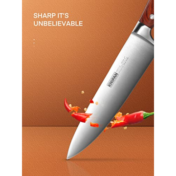 Premium 16PCS Knipan Kitchen Knife Set with Block