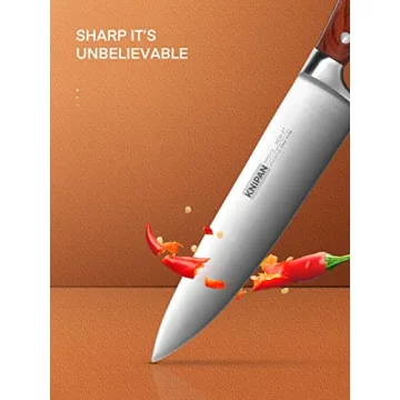 Premium 16PCS Knipan Kitchen Knife Set with Block