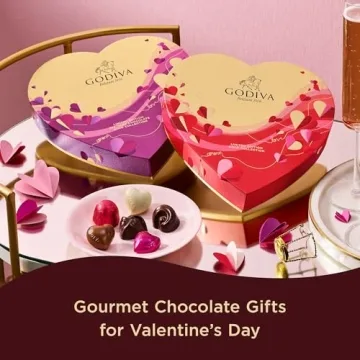 Godiva Heart Chocolate Gift Box - 14 Piece Assorted Treats