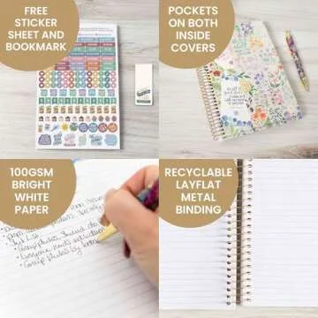 2025 Bloom Daily Planner | Stylish & Portable Organizer