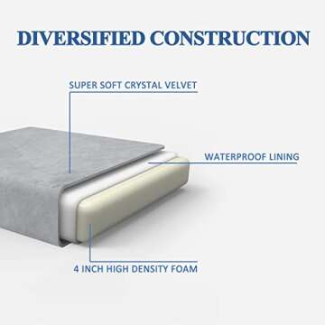 SINWEEK Tri Folding Mattress for Home & Travel Comfort