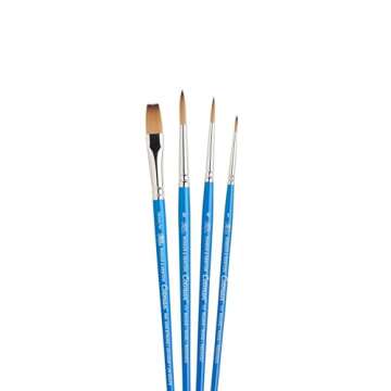 Winsor & Newton Cotman Short Handle Brush Set - Perfect for Watercolors