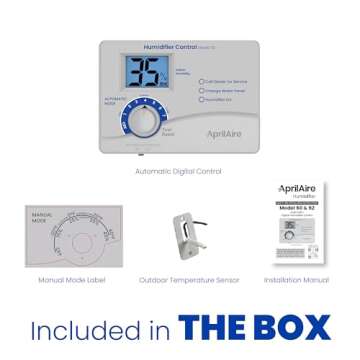 AprilAire 60 Digital Humidifier Control with Temperature Sensor