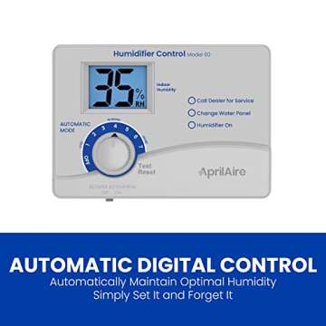 AprilAire 60 Digital Humidifier Control with Temperature Sensor