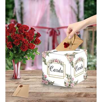 Elegant SietDESEO Wedding Card Box for All Occasions