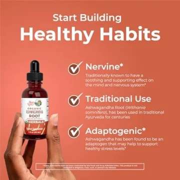 MaryRuth Organic Ashwagandha Liquid Drops for Stress Relief