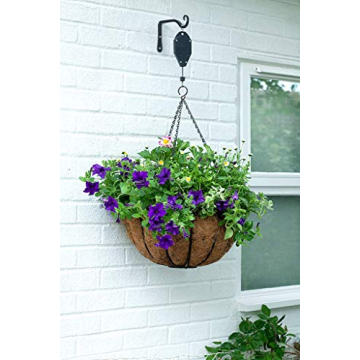 Mkono 6 Inch Metal Wall Plant Hook - Decorative Hanger
