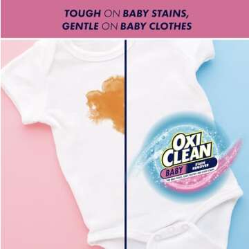 OxiClean Baby Liquid Stain Remover, 16 Ounces