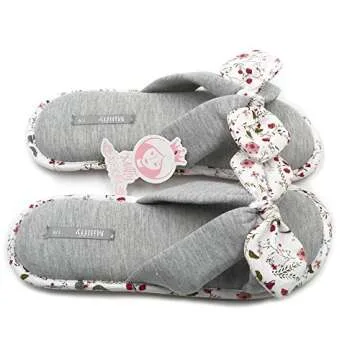 Chic Millffy Summer Ladies Cotton Slippers For Comfort