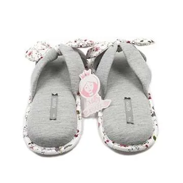Chic Millffy Summer Ladies Cotton Slippers For Comfort