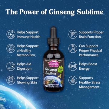 Dragon Herbs Ginseng Sublime - All Natural Energy Boost