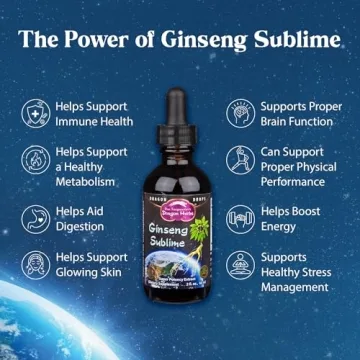 Dragon Herbs Ginseng Sublime - All Natural Energy Boost