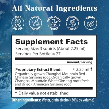 Dragon Herbs Ginseng Sublime - All Natural Energy Boost