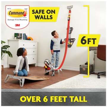 Monster Jam ThunderROARus Drop Playset with Exclusive Monster Truck, Over 6 Feet Tall, Lights & Soun...