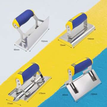 Stainless Steel 4 Pcs Drywall Corner Knife Set for Perfect Edges and Finishes