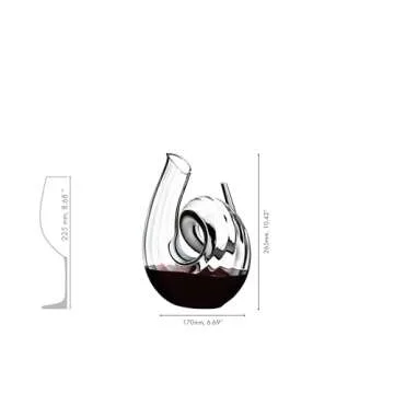 RIEDEL Curly Fatto A Mano Decanter