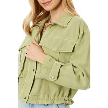 [BLANKNYC] Women's Comfortable Utility Jacket - Fashion Forward