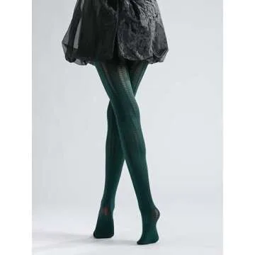 Elegant SAHABOWI Handmade Knitting Pattern Pantyhose