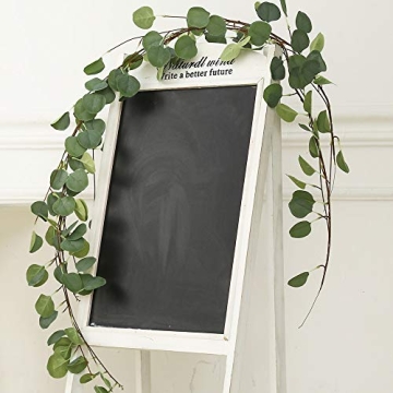 Elegant Faux Eucalyptus Garland 2 Pack for Any Decor