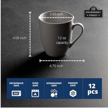 10 Strawberry Street Catering Sets of 12