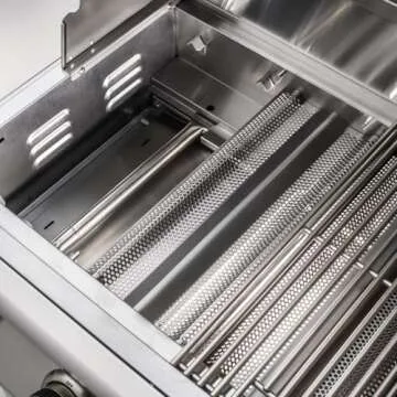 Blaze 32-inch Outdoor Built-in Grill, 4-Burner Stainless Steel Built in BBQ, Propane Gas Grill, BLZ-4LBM-LP