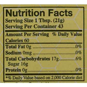 YS Organic Bee Farms CERTIFIED ORGANIC RAW HONEY 100% CERTIFIED ORGANIC HONEY Raw, Unprocessed, Unpasteurized - Kosher 32oz(pack of 1)