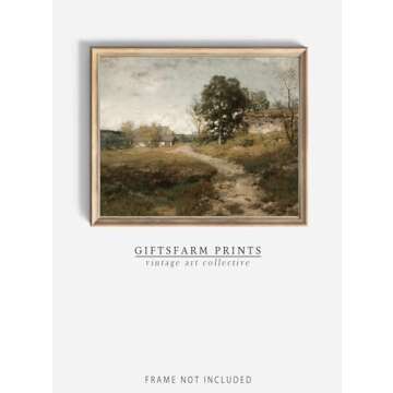 Vintage Wall Art, Classical Paintings Poster Prints for Room Decor, Bathroom Wall Decor