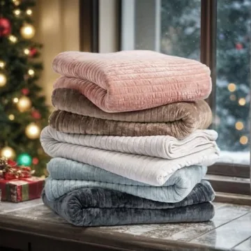 Luxurious EVERGRACE Velvet Quilt Set for All Seasons