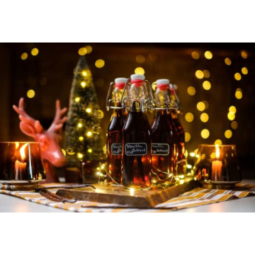 WILLDAN 8.5oz Swing Top Bottles for Homemade Extracts