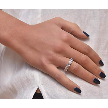 925 Sterling Silver Cubic Zirconia Ring - Eternal Love