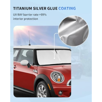 Custom Windshield Sun Shade for 2015-2025 BMW Mini Cooper F55