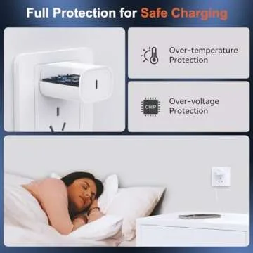 Fast 20W USB C iPhone 16 & 15 Charger with Long Cable